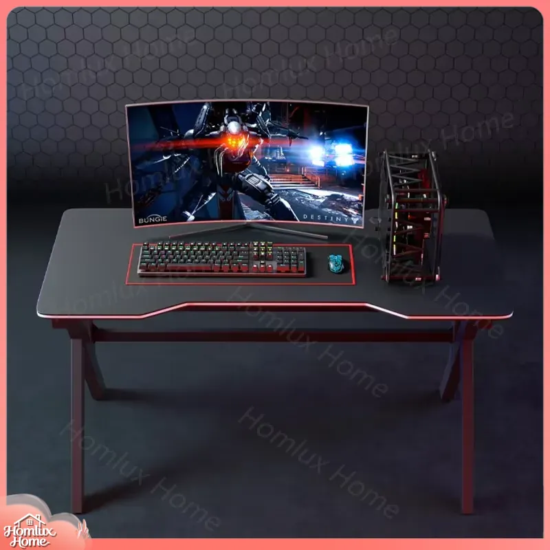 Desk Setup L Shaped - K Şeklinde Ayarlanabilir Oyun Masası, LED