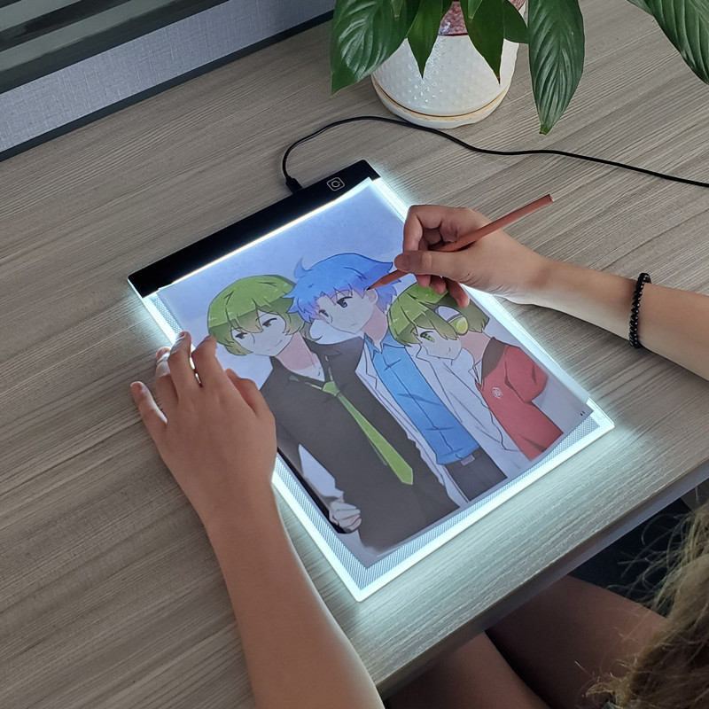 Desk Setup Lamp - A5 LED'li Fotokopi Masası, Çocuklar İçin