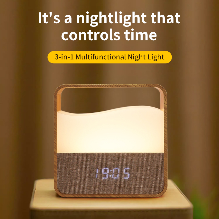 LED Gece Lambası Saatli Dijita - Desk Setup Lamp incelemesi ve fiyatı