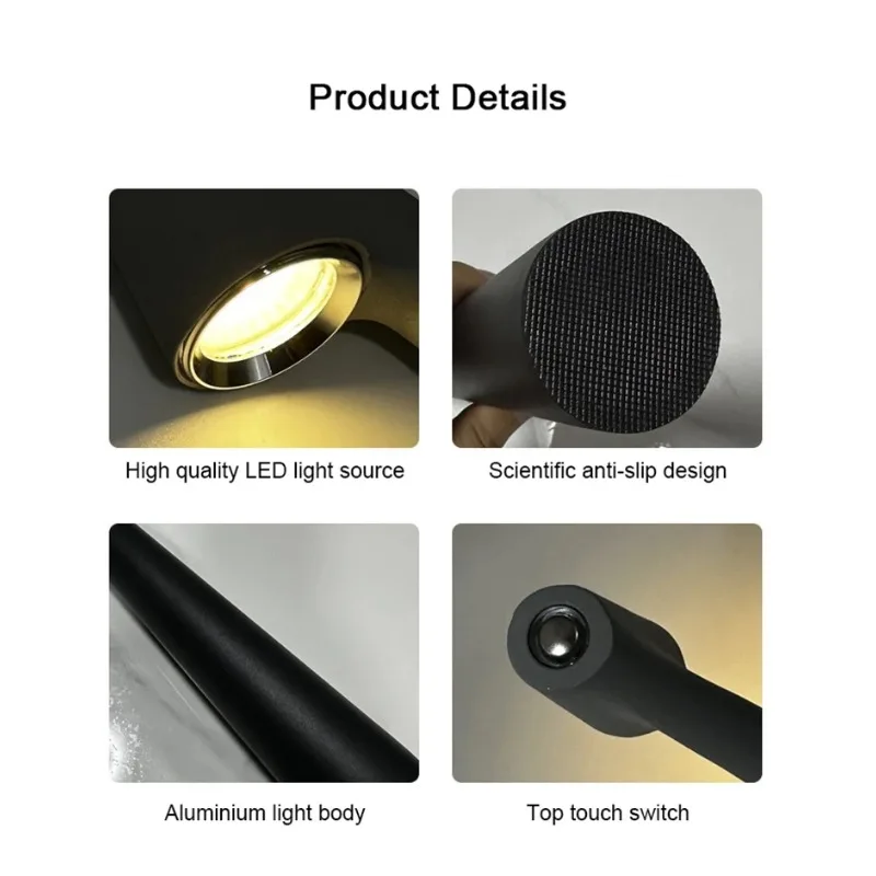 LED Masa Lambası, USB ile Şarj - Desk Setup Minimalist incelemesi ve fiyatı