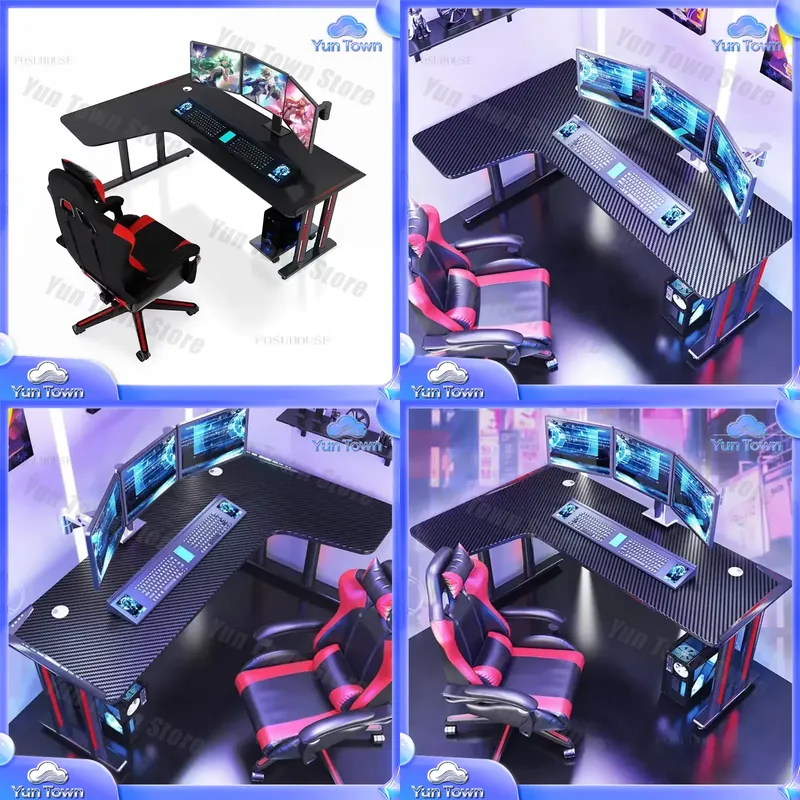 L-şekilli Bilgisayar Masası Ev - Desk Setup L Shaped incelemesi ve fiyatı